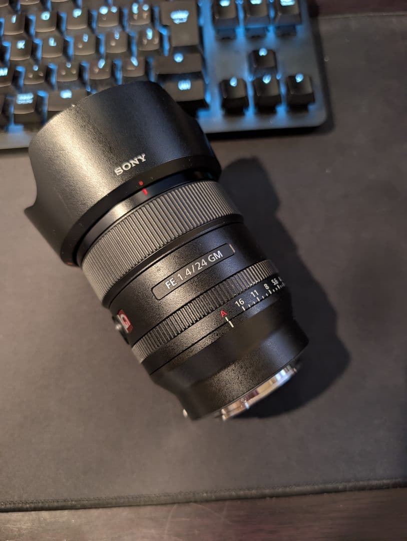美品　Sony FE24mm f1.4 GM レンズ Sony FE 24mm f/1.4 GM Lens