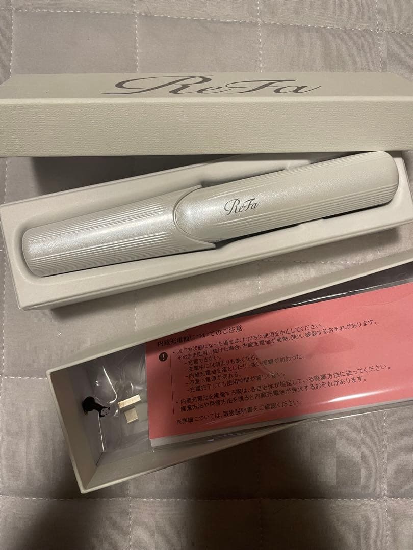【ReFa】フィンガーアイロンST ホワイト ReFa（ReFa） リファフィンガーアイロンST（ホワイト） 通販