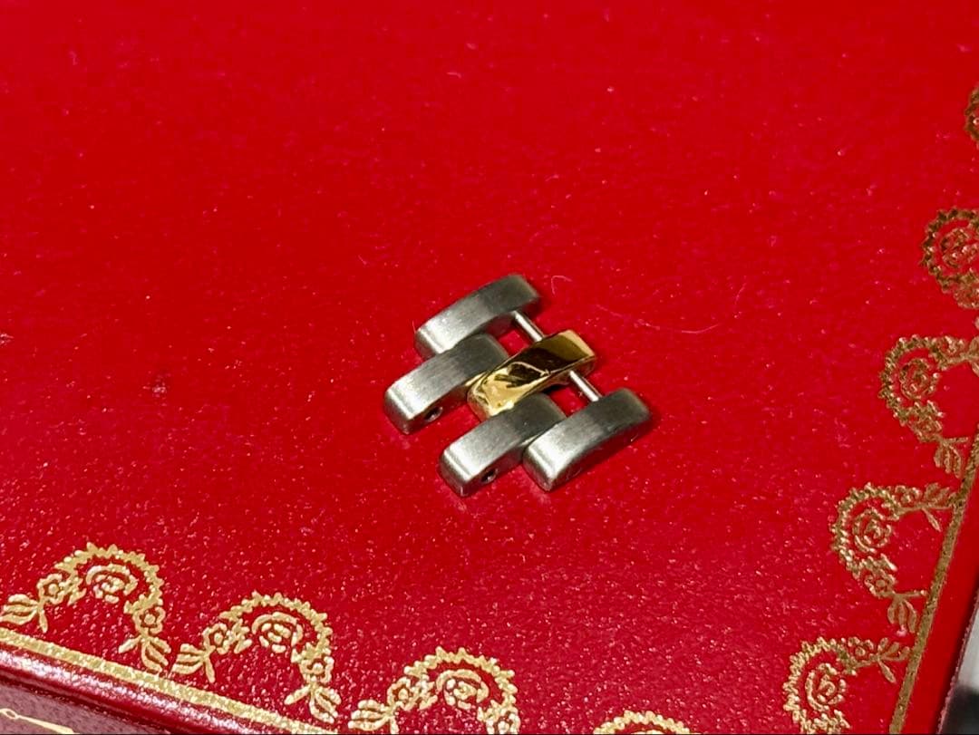 カルティエ パンテール SS/YG 1ロウ ブレスレット コマ 14.7mm