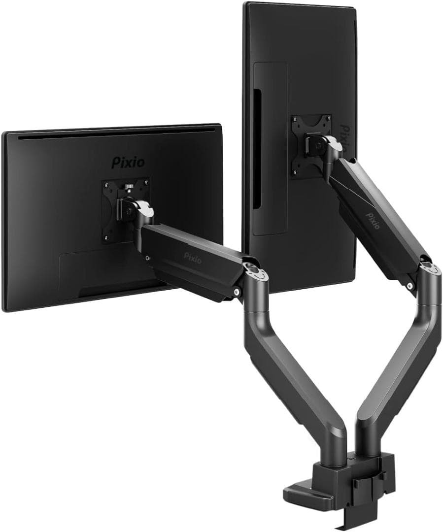 【中古】Pixio PS2D モニターアーム デュアル 黒 61z09c6Wx7L._AC_UF350,