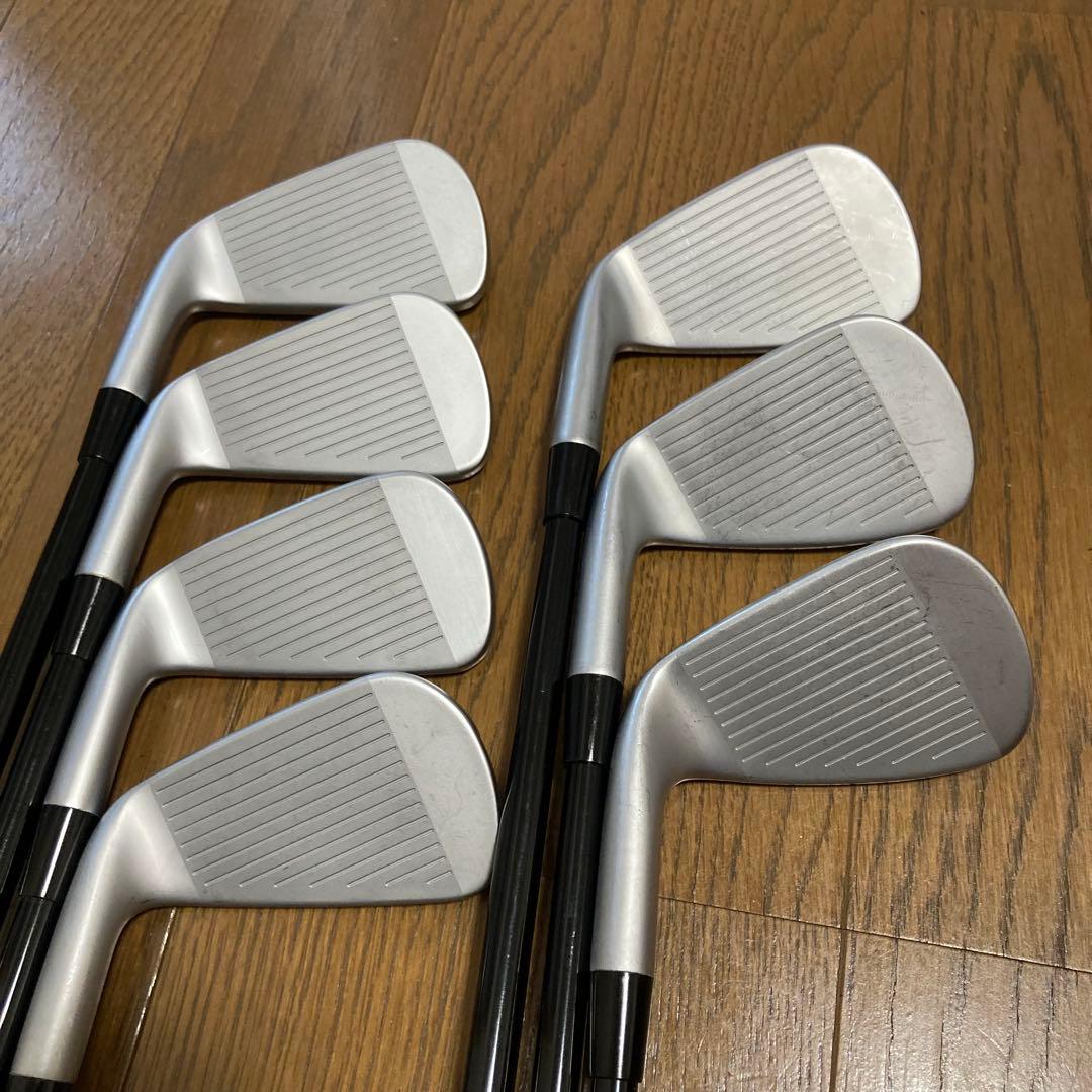 希少 美品 テーラーメイド P790 2023 支給品 アイアンセット 4〜PW
