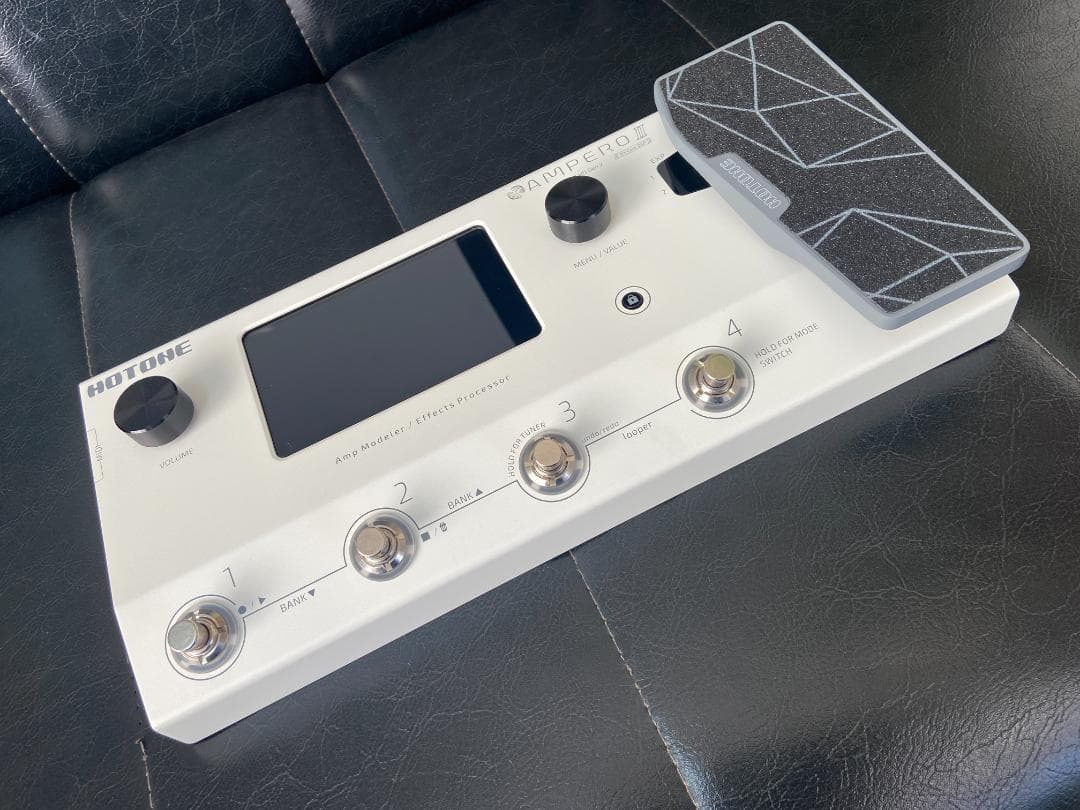 ギター HOTONE AMPERO II HOTONE Multi-Effect Pedal Processor, Touchscreen, Guitar, Bass