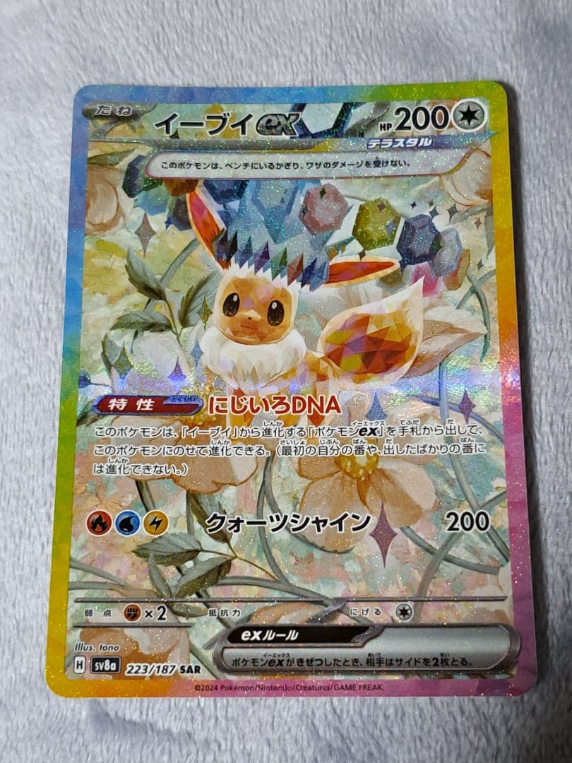 a*m様 ブイズ SAR 10種類 テラスタルフェス ブラッキー イーブイ ゴッ