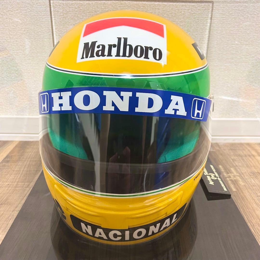超レア品 アイルトン・セナ 公認レプリカヘルメット 限定1000個 1991年