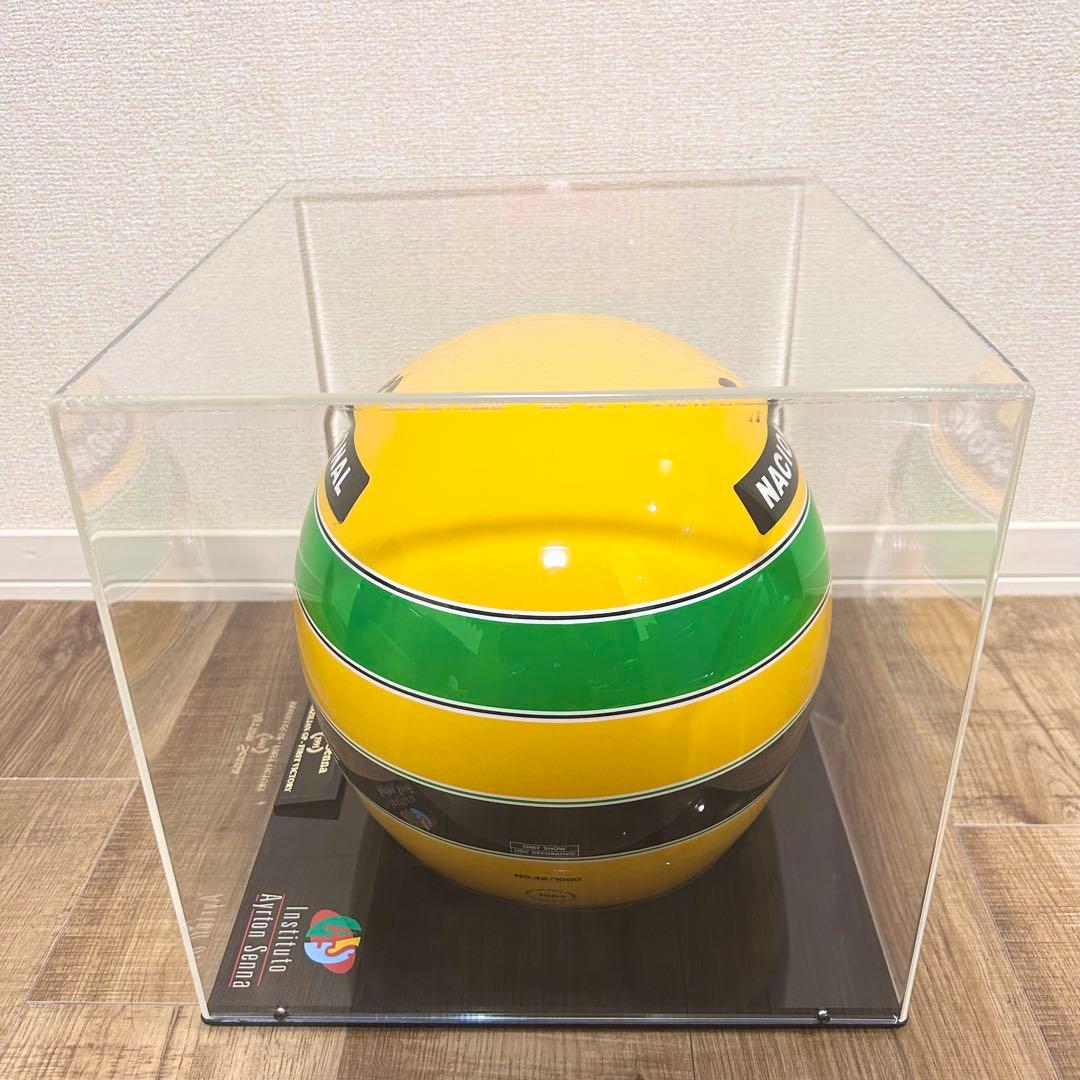 超レア品 アイルトン・セナ 公認レプリカヘルメット 限定1000個 1991年