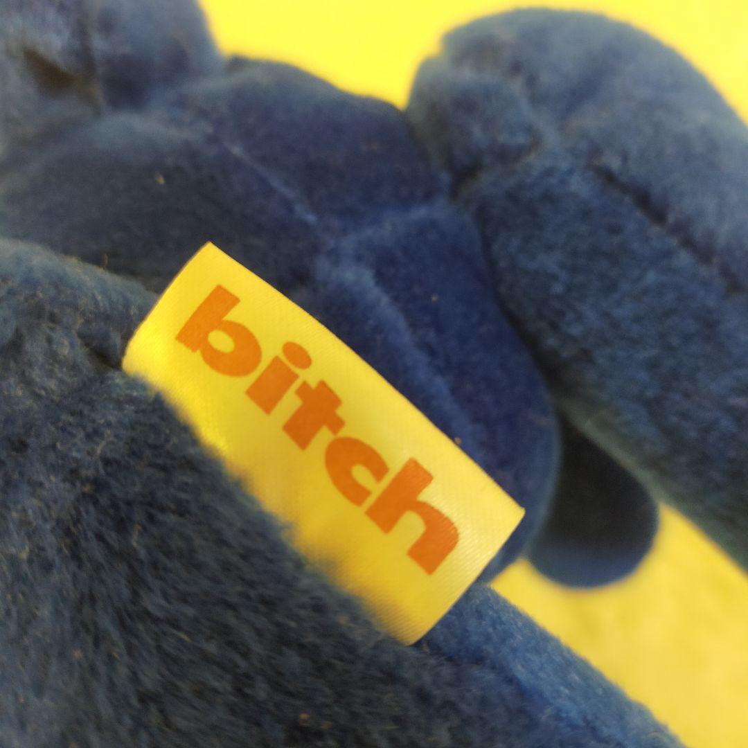 【レア商品】 bitch skateboards ぬいぐるみ ブルー タグ付き