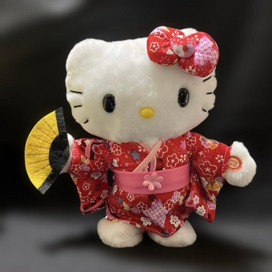 踊るこえマネ ハローキティ 日本人形 ぬいぐるみ - メルカリ