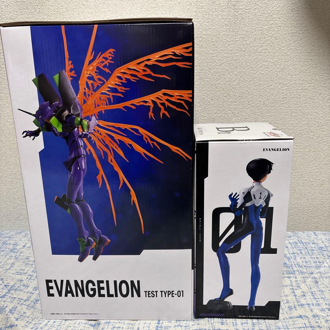 エヴァンゲリオン フィギア 30周年記念 ラストワン賞＋B賞＋おまけ付