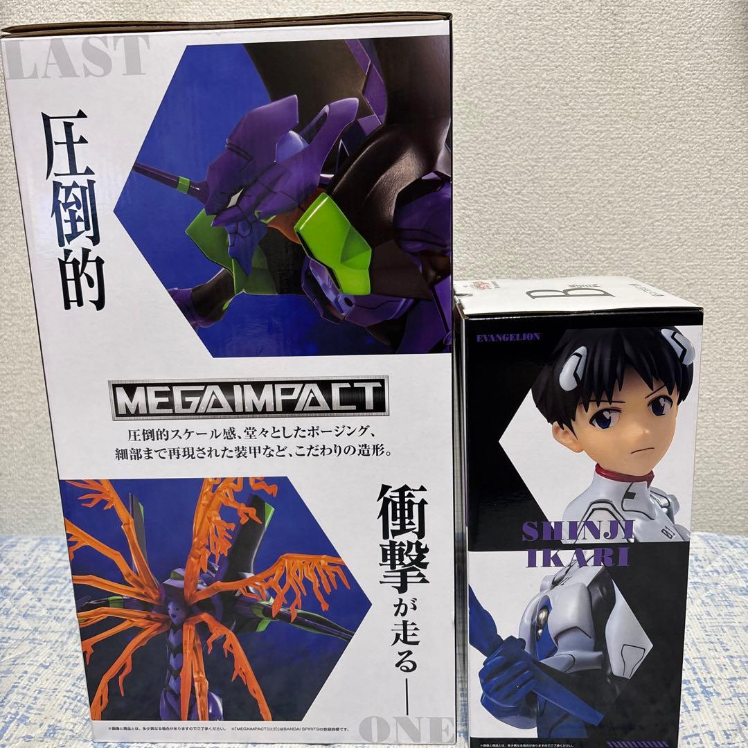 エヴァンゲリオン フィギア 30周年記念 ラストワン賞＋B賞＋おまけ付
