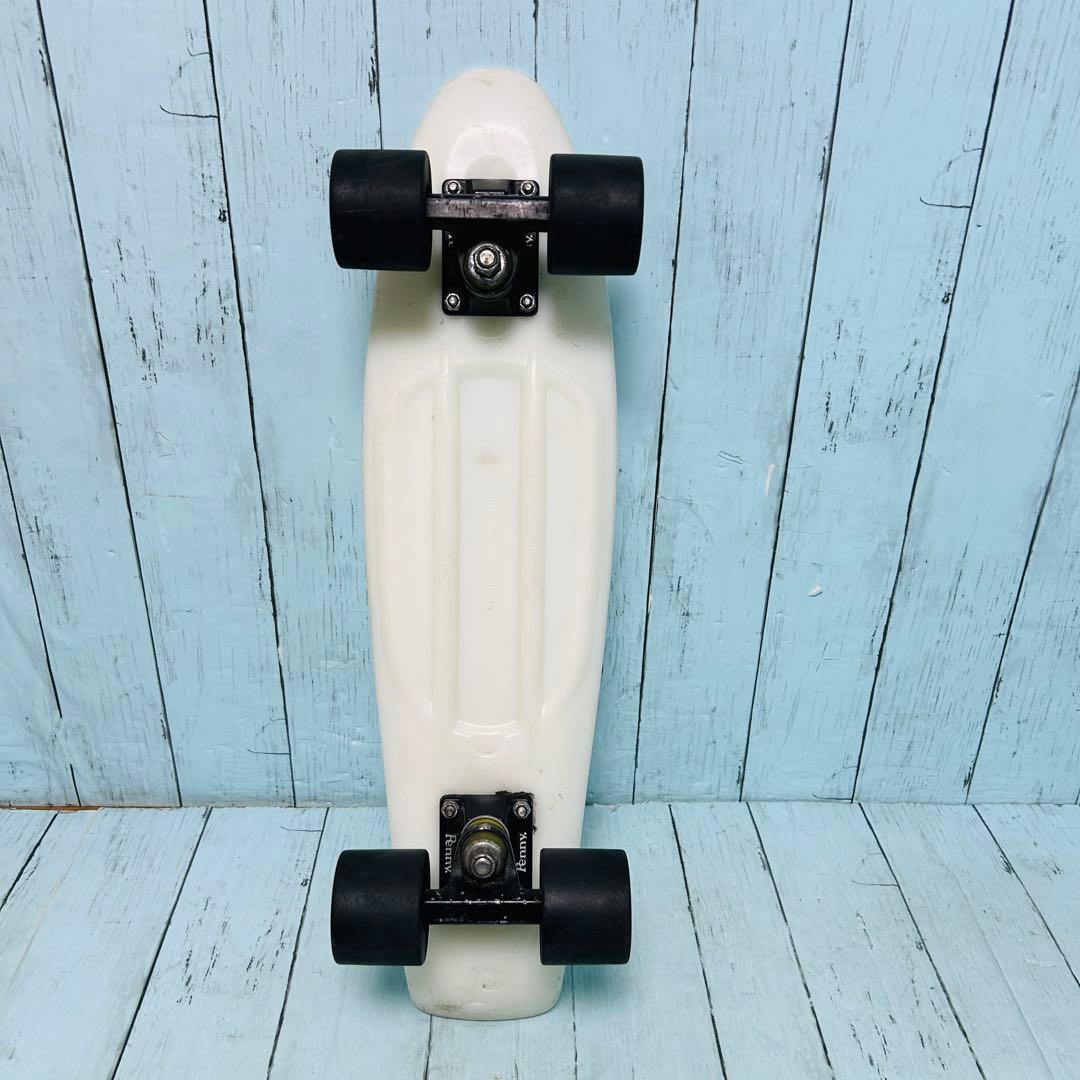 ペニー スケートボード Penny 22 白 ホワイト クリア サーフィン 蓄光