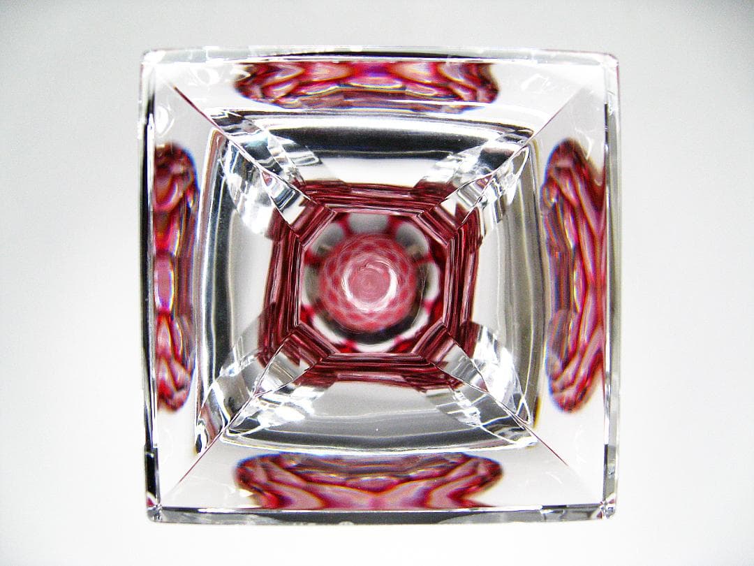 尚古集成館 #監修 #復元 #島津 #薩摩切子 #グラス #大きめ #赤 - メルカリ