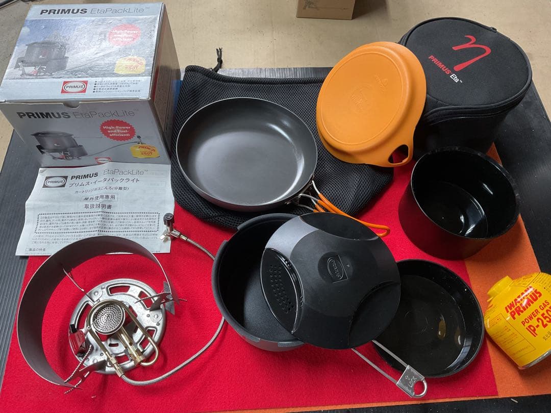 PRIMUS Eta PackLite希少動作良好美品&JETBOILフライパン - メルカリ