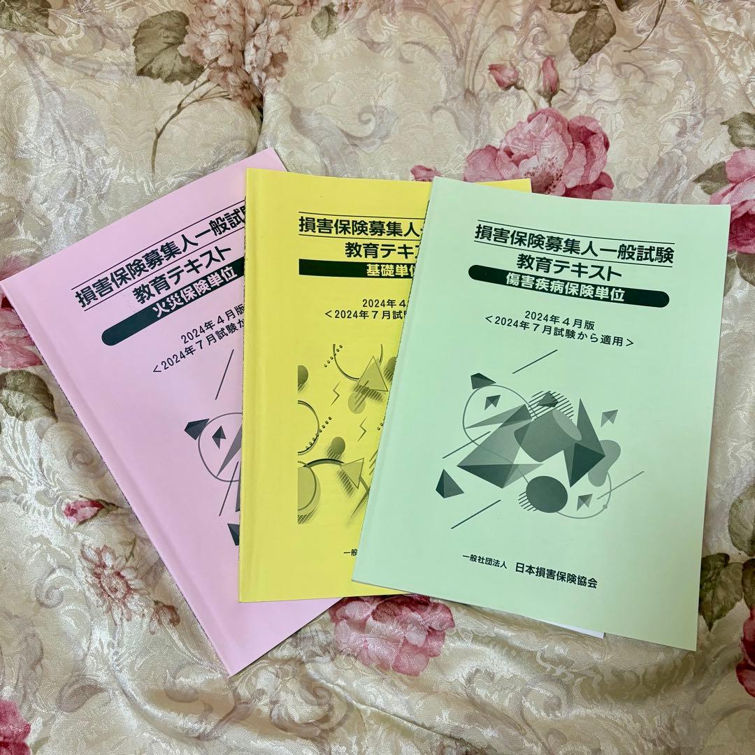 損害保険募集人一般試験教育テキスト 2024年版（最新）損保 - メルカリ
