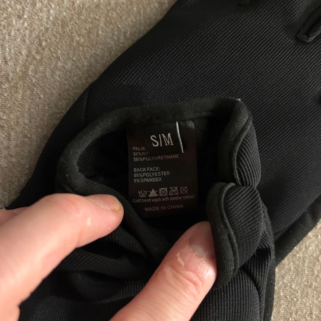 ROA Hiking Gloves \"BLACK\" SMサイズ