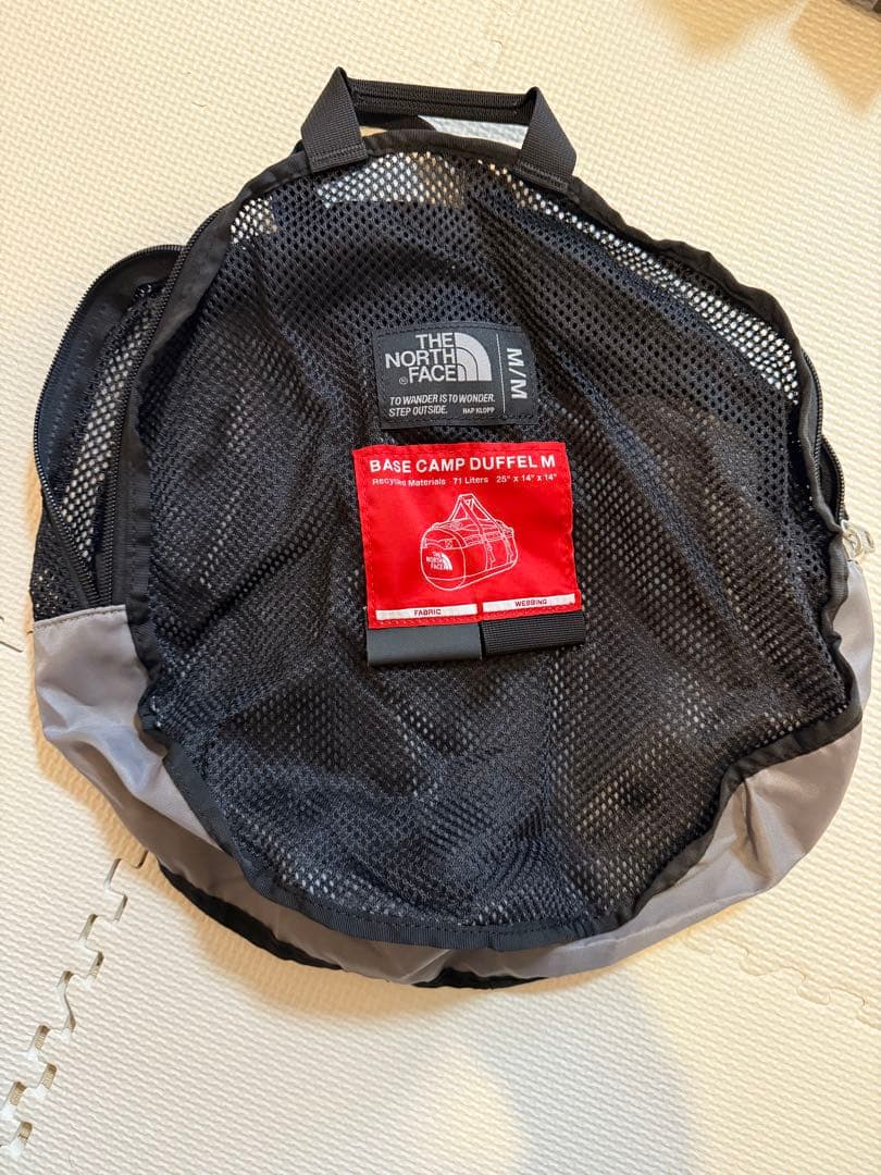 THE NORTH FACE ダッフルバッグ M 黒 ※収納バッグ付属