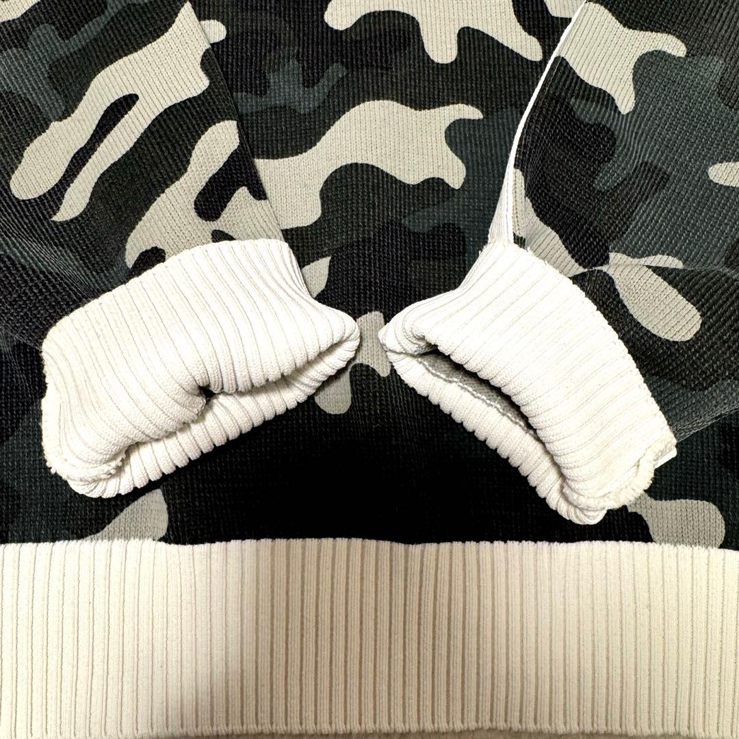 PEARLY GATES ニット セーター カモフラージュ メンズ XLサイズ6