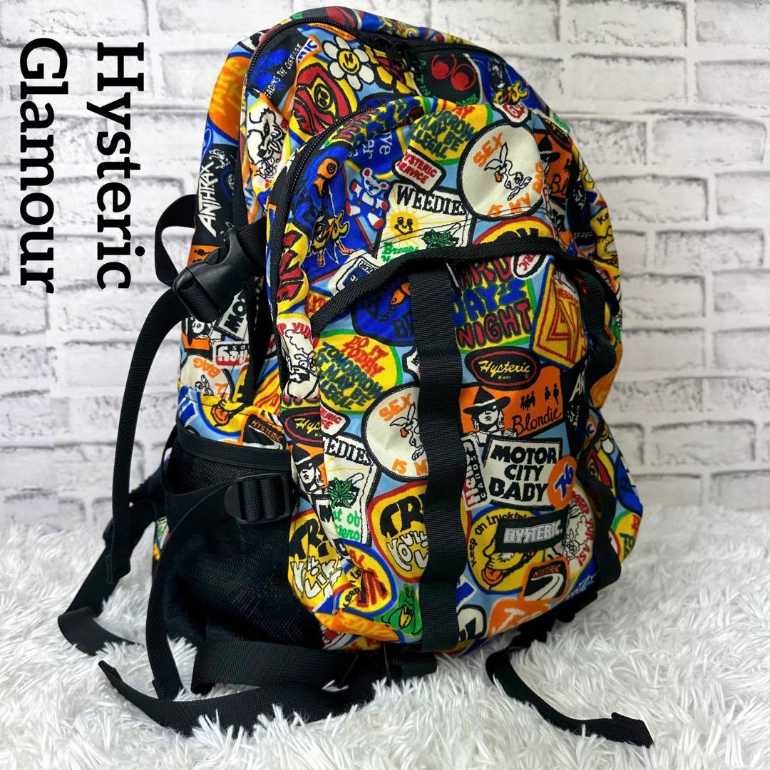 未使用品✨ヒステリックグラマー リュック バックパック マルチカラー