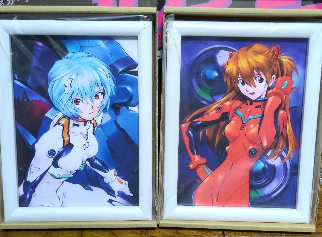 新世紀エヴァンゲリオン キャラファイングラフ レイ＆アスカ2種セット