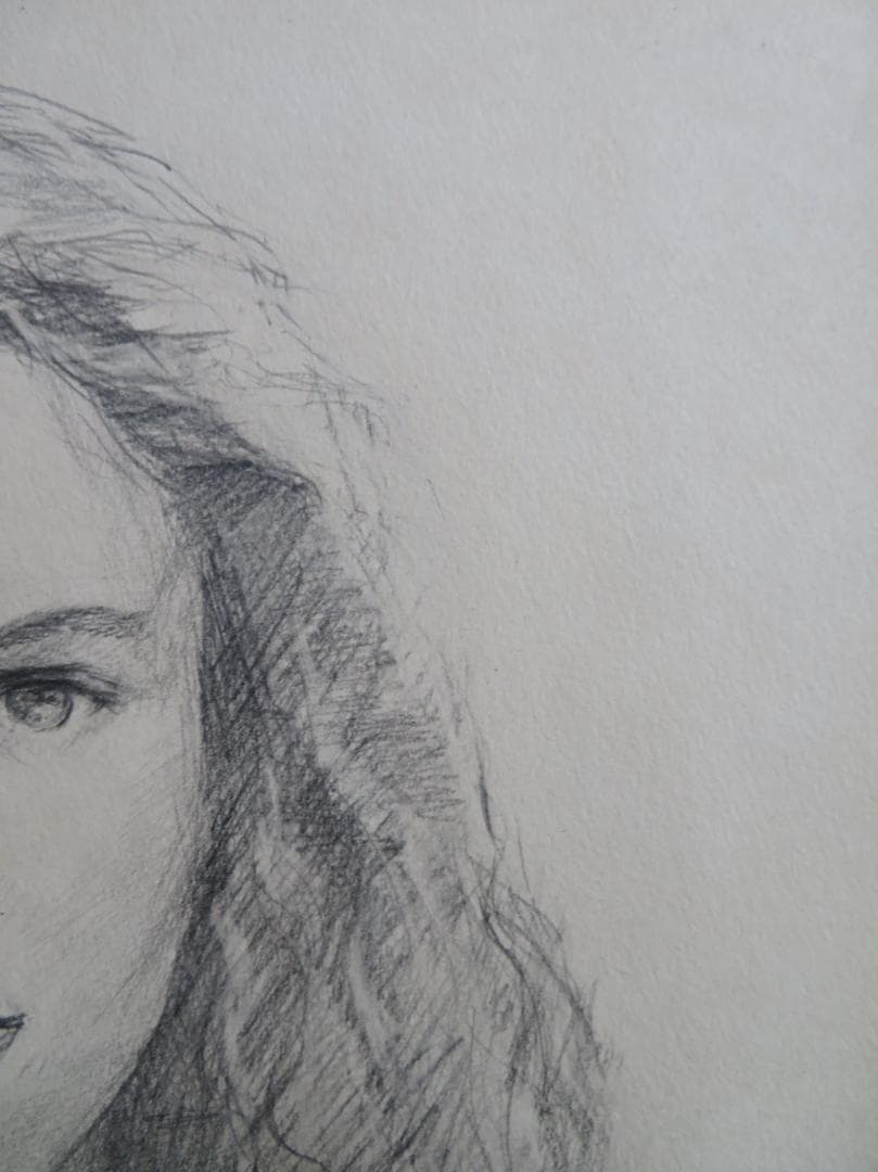 ◆ 黒川達也　「少女像」　師：宮永岳彦　◆