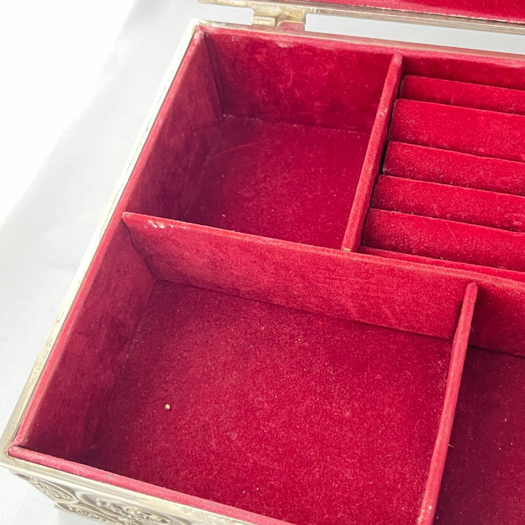 GODINGER】 ビクトリアンのジュエリーボックス【シルバープレート