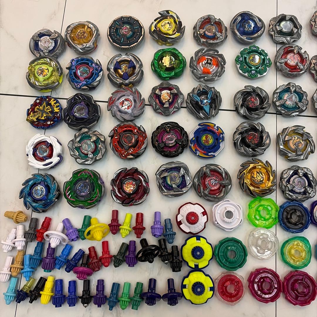 ベイブレードX 引退品 W エレベート マミーカース他レアベイ まとめ