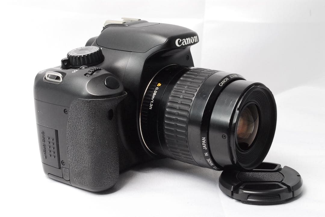 Canon kiss X4‼️ スマホ転送ケーブルSDカードレンズ清楚道具付き