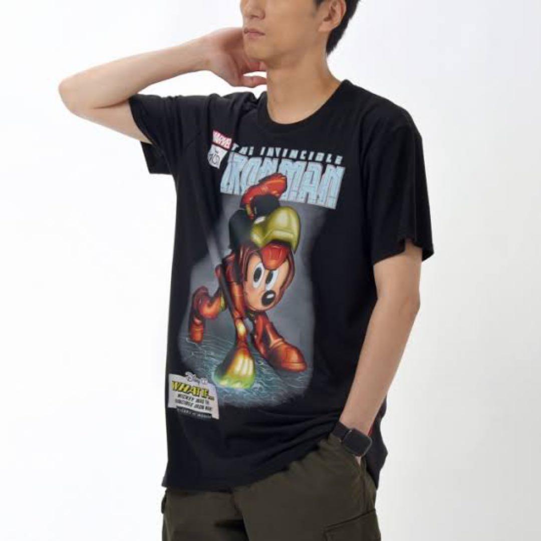 新品】ミッキー×アイアンマン Tシャツ ディズニー MARVEL