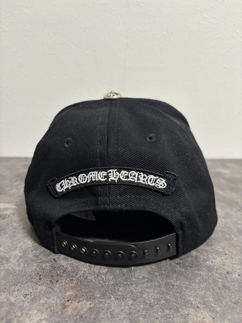CHROME HEARTS ベースボールキャップ ブラック - メルカリ