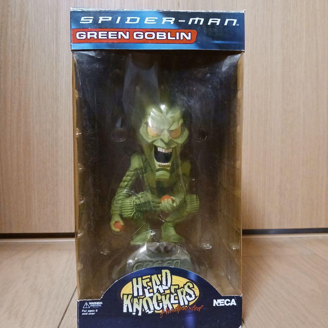 スパイダーマン グリーンゴブリンヘッドノッカー - メルカリ