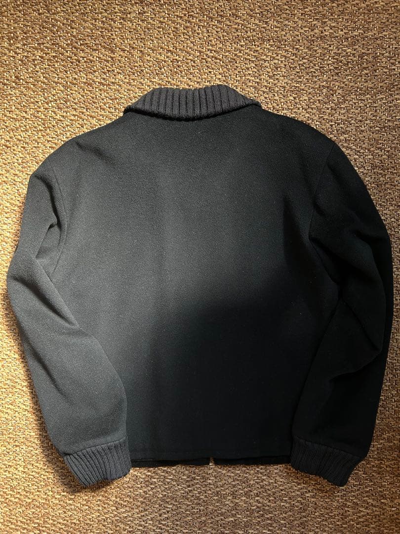 90s agnes b homme カシミア混ブルゾン - メルカリ