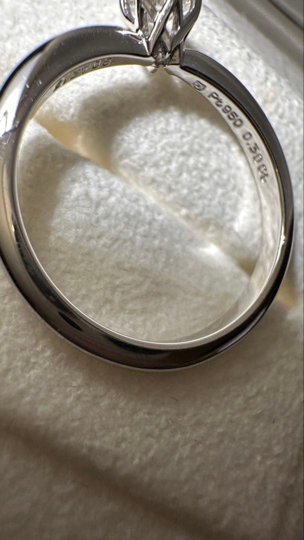 MIKIMOTO 0.3ct ダイアモンドリング