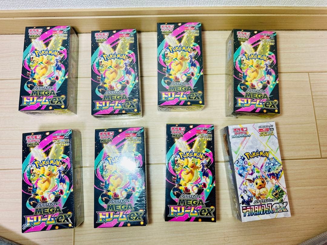 ポケモンカードゲーム メガドリーム7BOXテラスタルフェスex 1BOX