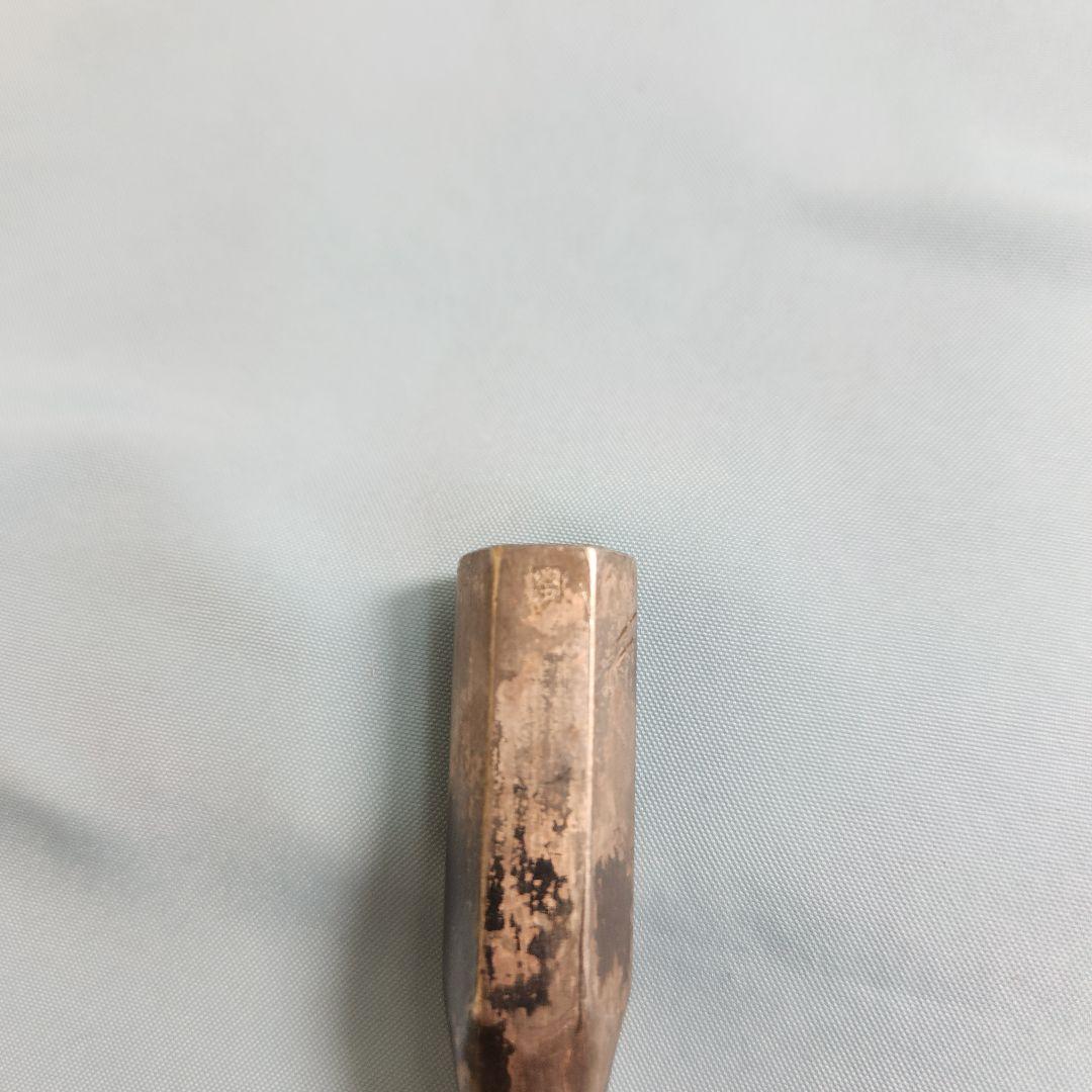 【純銀】煙管 煙草入れ 煙管入れ 刻印 【33.59g】