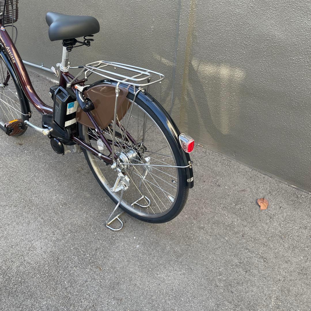 ブリヂストン電動アシスト自転車26インチ 12.3Ah ブラウン