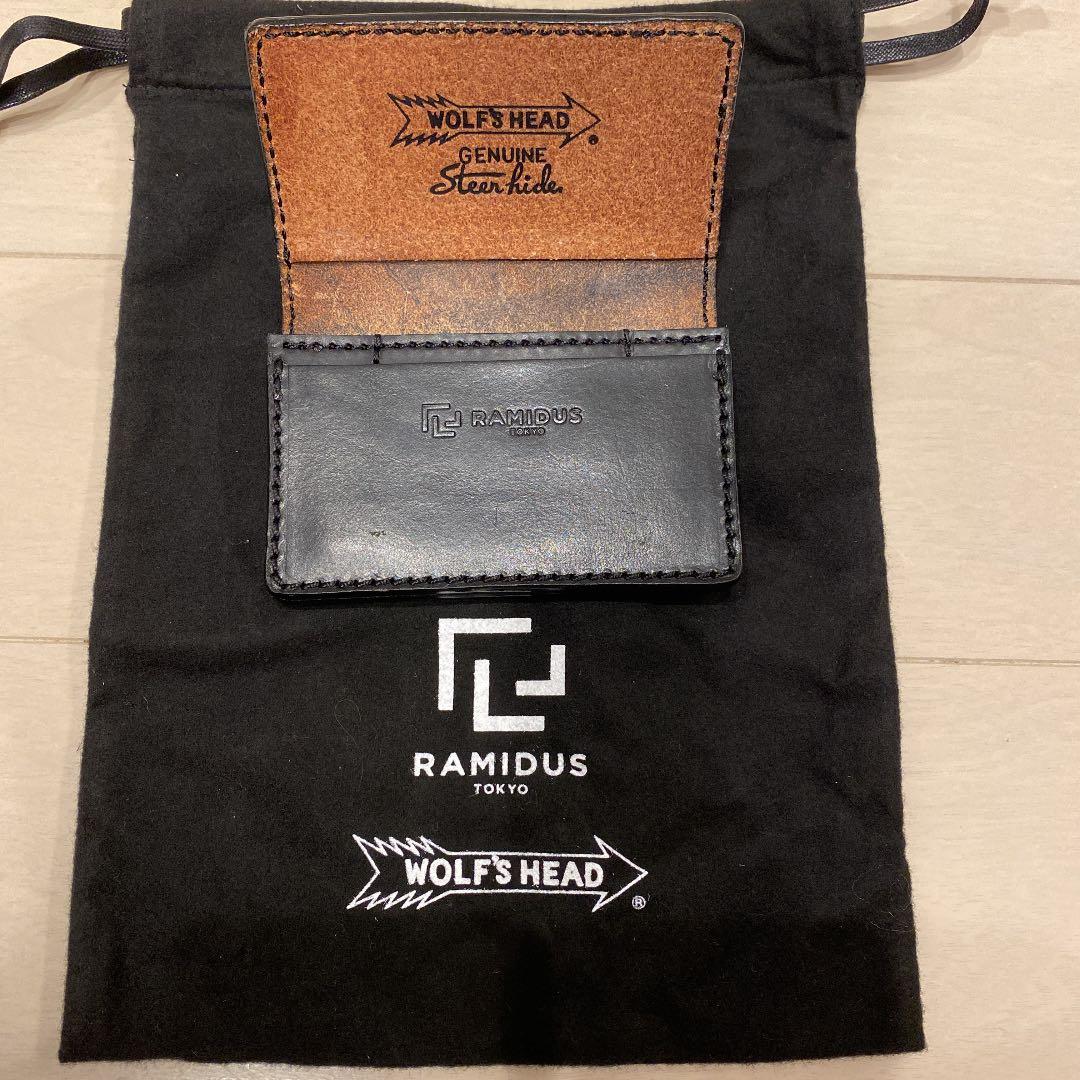 WOLF'S HEAD ×RAMIDUS カードケース ウルフズヘッド ラミダス - メルカリ