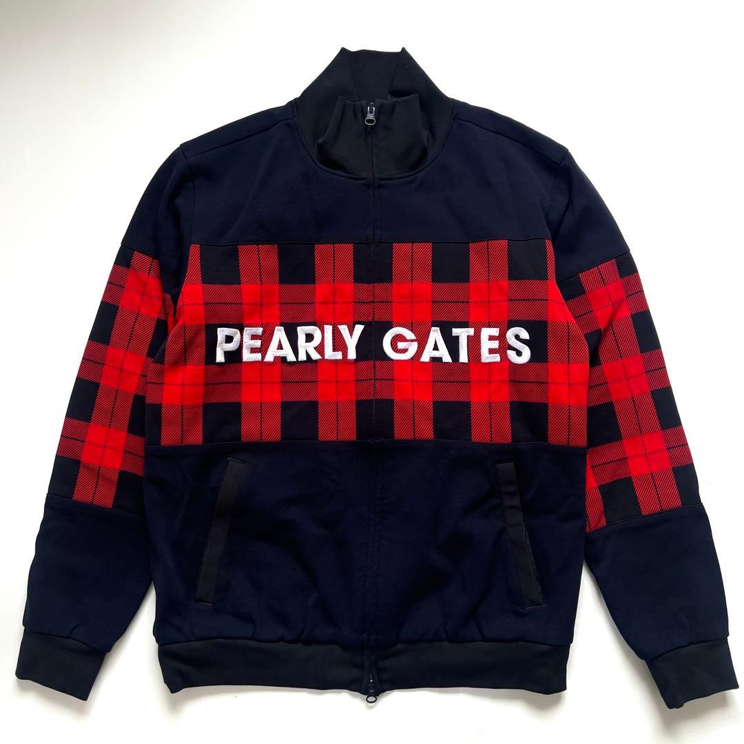 パーリーゲイツ セットアップ チェック柄 ジャケット パンツ メンズ