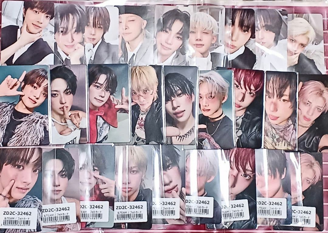 【ボビチビ】&TEAM　お見送り会　２部　ミニトーク最前列　トレカ