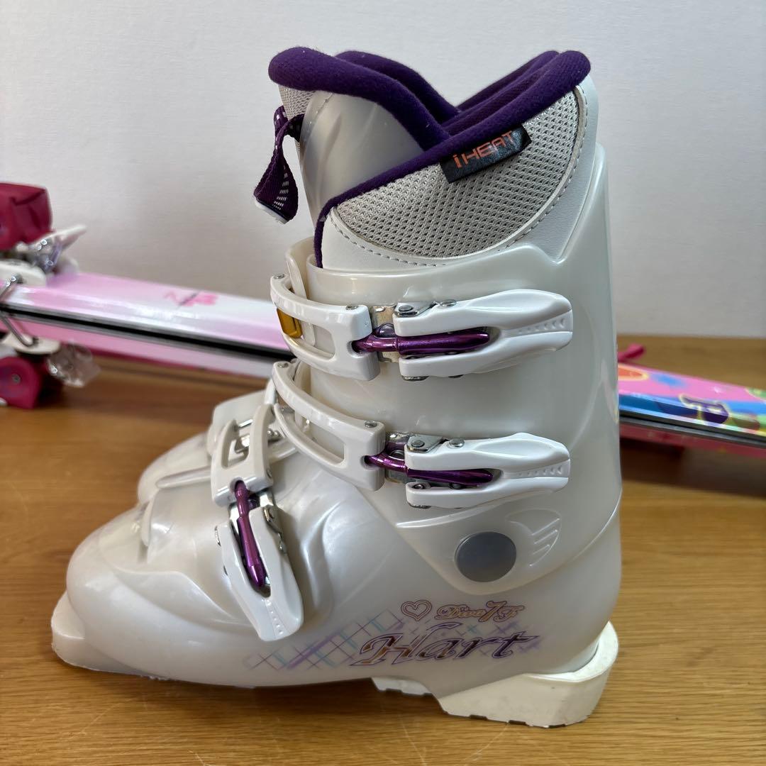 KAZAMAジュニア146cmスキーセット hart 23cm ストック付 - メルカリ
