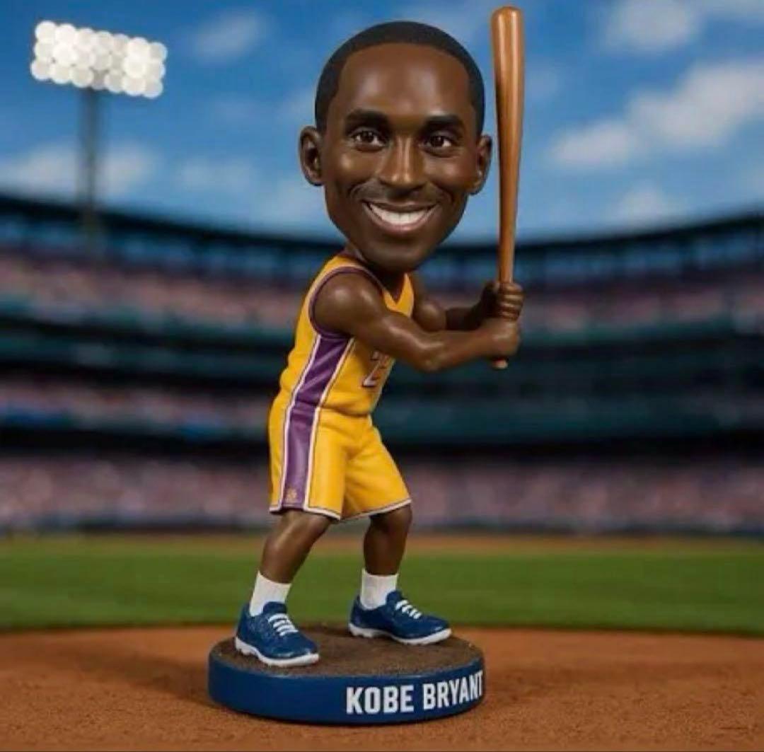 非売品】LAドジャース8/8記念品 コービー・ブライアント ボブルヘッド