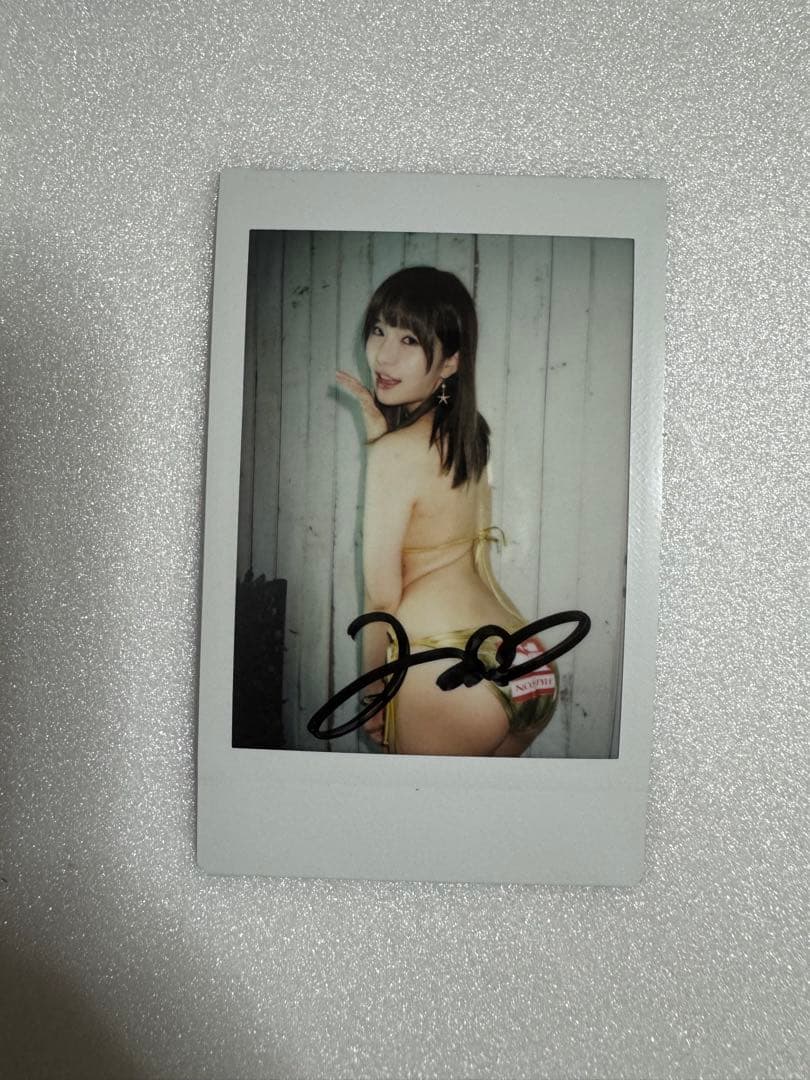 ◆葵 (小野夕子) 直筆サイン入りチェキ セクシー女優 エスワン