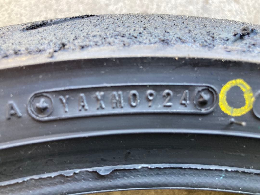 中古　ダンロップ　α13 sp H 前後　2024製　110/150-⑥