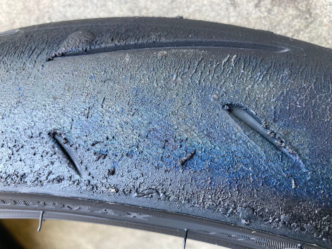 中古　ダンロップ　α13 sp H 前後　2024製　110/150-⑥