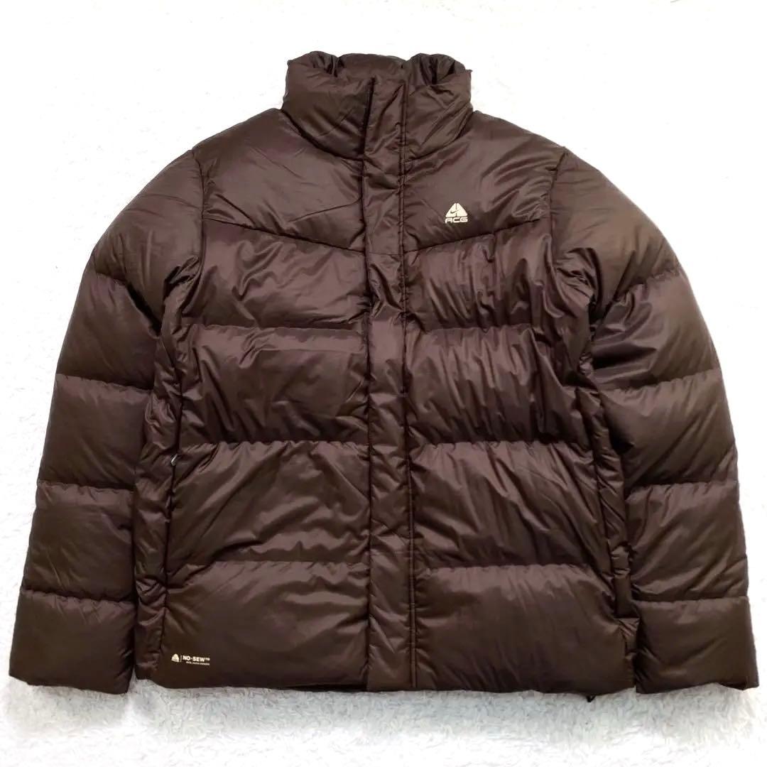 未使用級 極希少 NIKE ナイキ ACG ダウンジャケット ヌプシ ブラウン