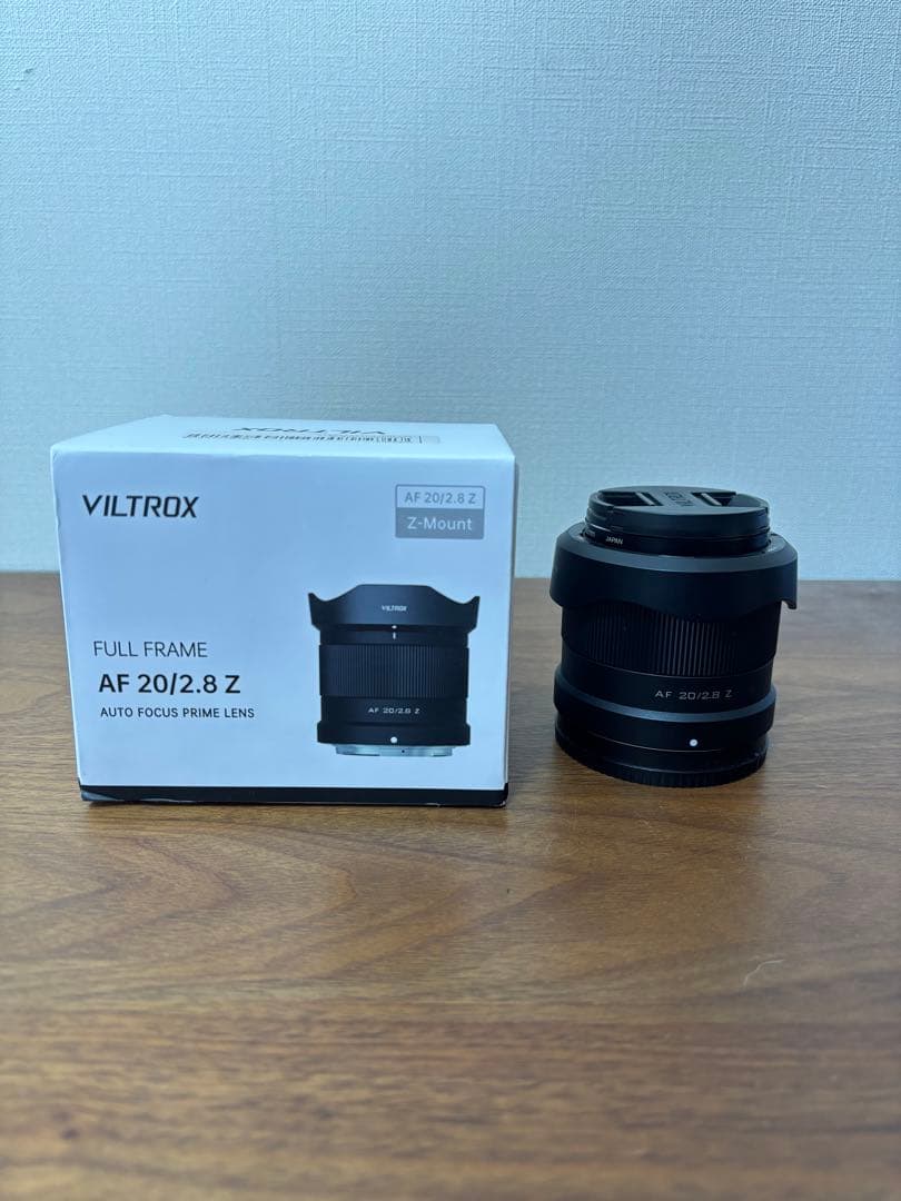 【美品】VILTROX AF 20/2.8 Z レンズ　レンズガード付き Viltrox AF 20mm F2.8 Air Full-Frame Lens for Nikon Z-Mount