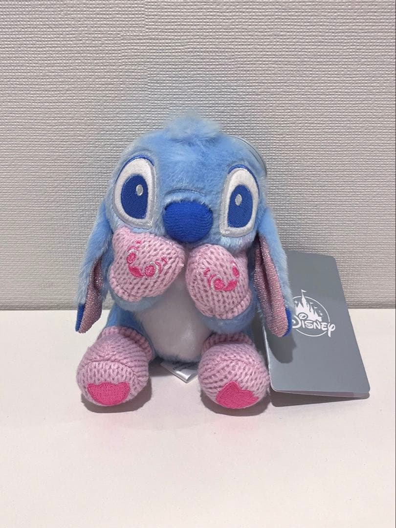 スティッチ ぬいぐるみ キーホルダー Winter Shiny Color - メルカリ