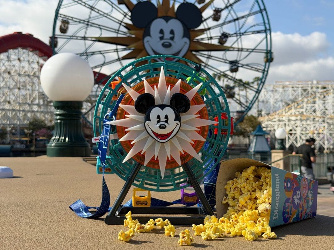 カリフォルニアディズニー25周年 ポップコーンバケット 観覧車 バケツ