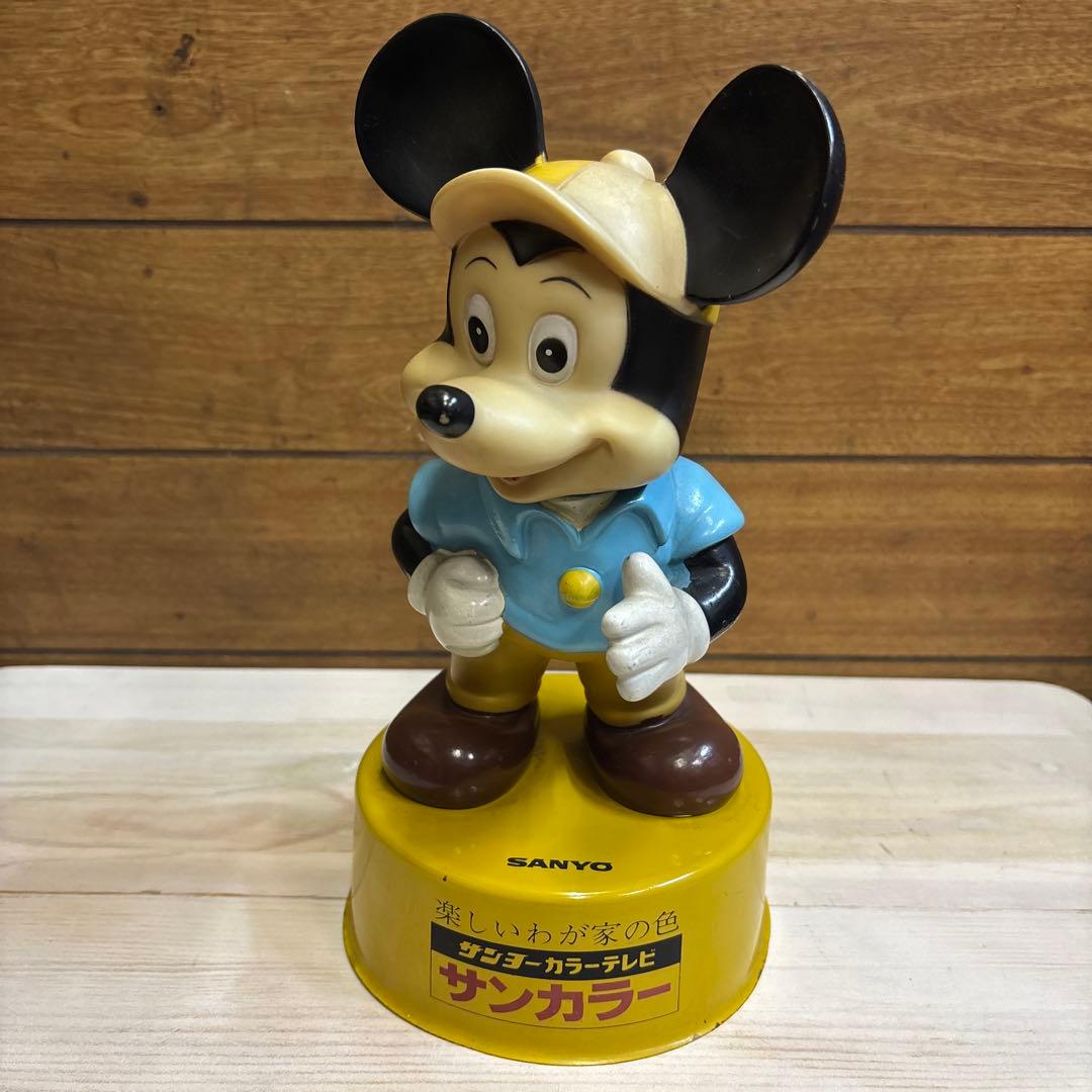 ミッキーマウス 約28 激レアSANYO ミッキー　マウス フィギュア