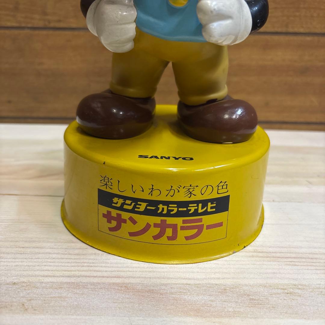 ミッキーマウス 約28 激レアSANYO ミッキー　マウス フィギュア