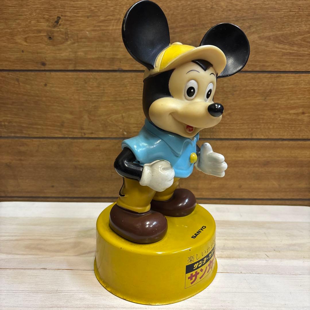 ミッキーマウス 約28 激レアSANYO ミッキー　マウス フィギュア