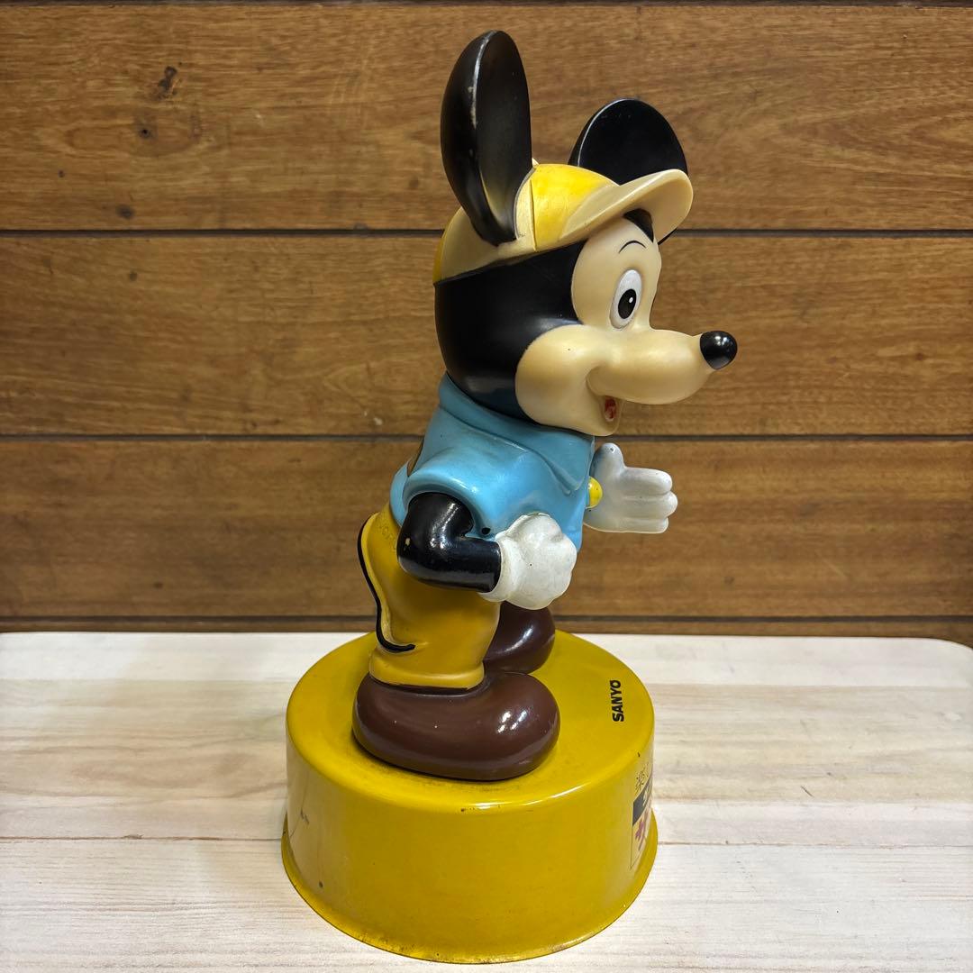 ミッキーマウス 約28 激レアSANYO ミッキー　マウス フィギュア